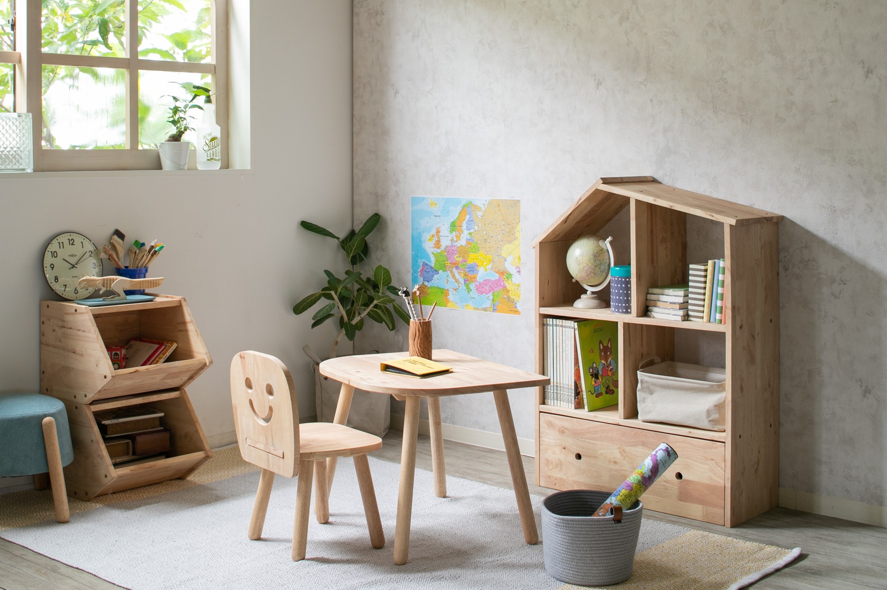 NATURALSIGNATURE（キッズデスクセットⅡ）｜家具  